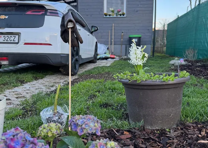 Tiny House V Balijskem Stylu V Srdci Slovacka Semesterbostad *
